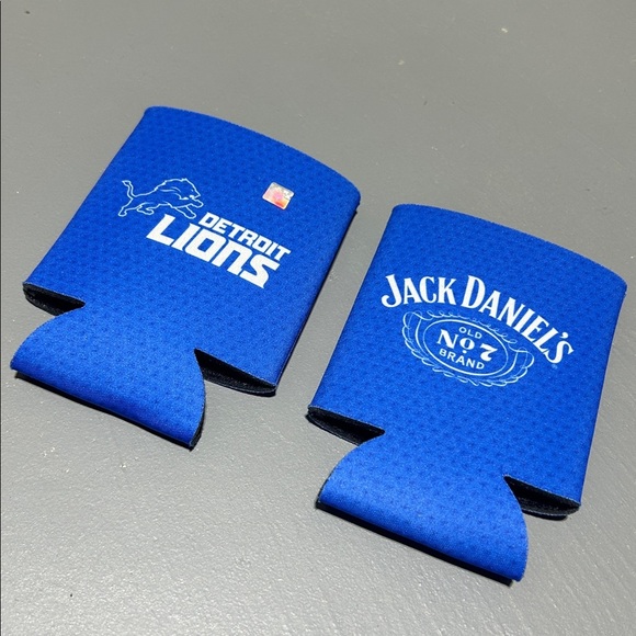 NFL Detroit Lions x Jack Daniels Koozies (Set of 2) - Picture 4 of 5